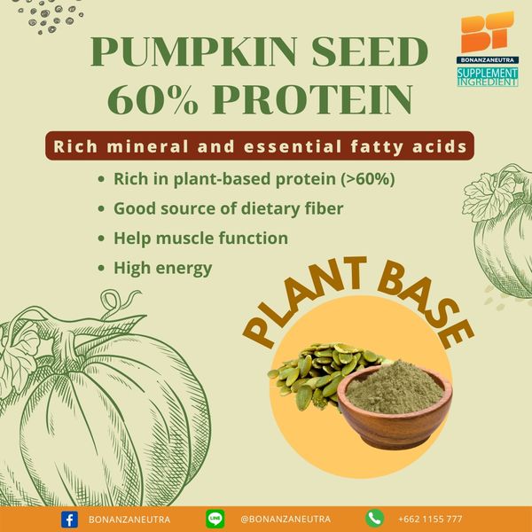 Pumpkin Seed 60 Protein Bonanzaneutra Co Ltd Ingredients Network   Pumpkin Seed 60Prt 